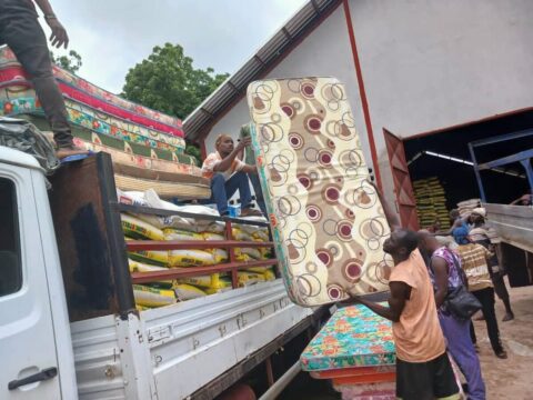 Benue SEMA distributes food and non food materials to IDPs, refugees, other