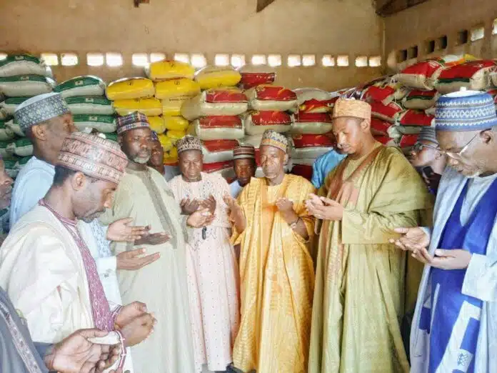 Maulud Celebrations: Gov Bala Mohammed Donates food items, cash to Islamic groups 