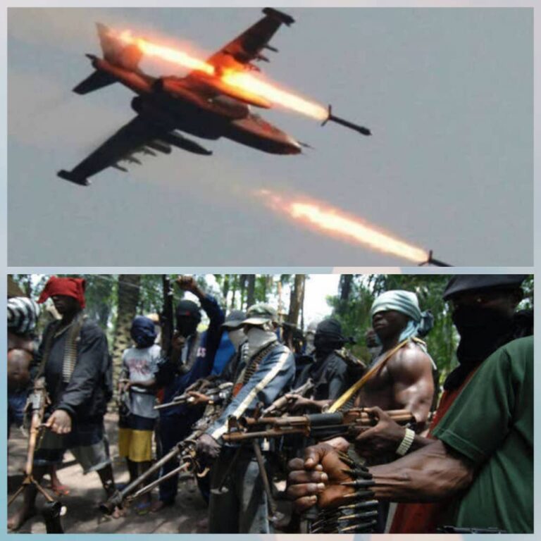 Unknown Gunmen Lose Again As NAF Bombs Down Their Meeting Venues, Armouries in Anambra, Imo