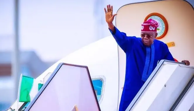 Tinubu arrives in New York for 1st UN General Assembly outing
