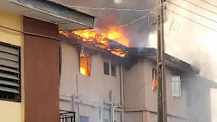 Breaking! Three Fire Incidents Hit Anambra Same Day, One Still On (video)