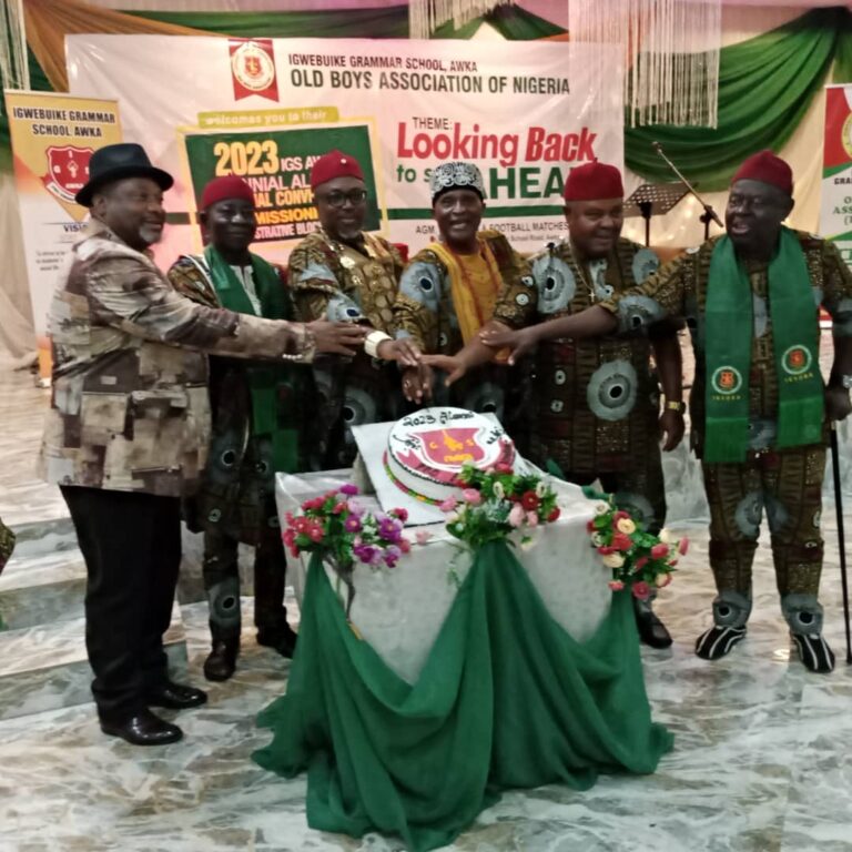 Igwebuike Old Boys Association Hold 2023 Biennial Convention in Awka, Commissions New Project in Alma Mater