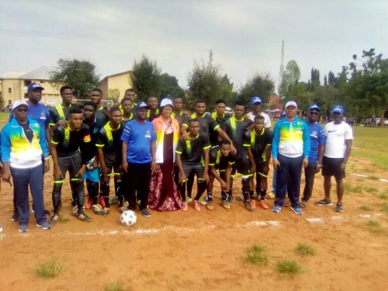 Oko Polytechnic Rector Kicks-off Unity Match, Urges FG to Unite Nigerians with Sports