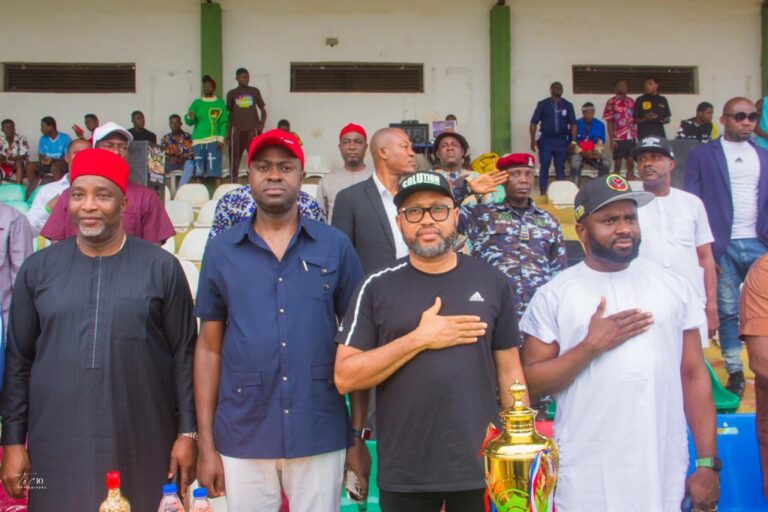 Ibezim, Chukwuemeka, Others Present As First Solution Inter-Ward APGA Football Tournament Kicks-off in Anambra East