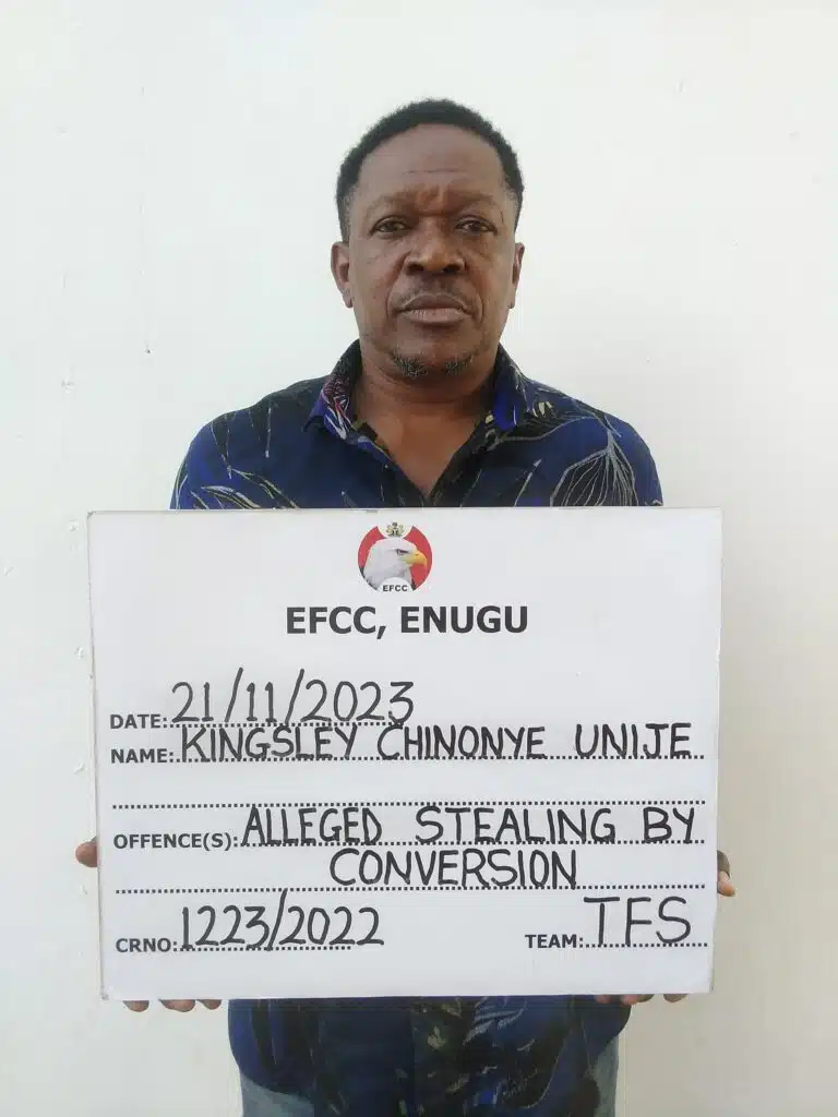 EFCC Arraigns Man for N340million Fraud In Enugu