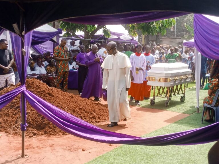 Assassinated Anambra Politician, Joe Mohale, Buried in His Hometown Amid Tears, Encomiums