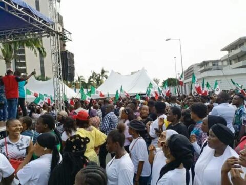 AGAIN : Rivers State Peace Accord Suffers Setback As Residents Protest Against Tinubu