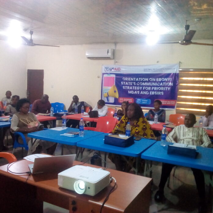 USAID Nigeria State2state Starts 3-Days Workshop On Core Sectors In Ebonyi State