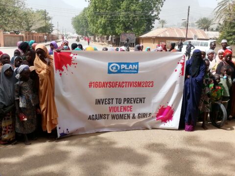 16 Days of Activisim: Group stage street walk campaing on GBV in Dass LGA