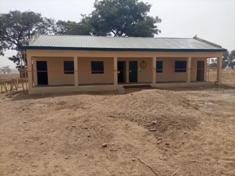 Community Development Service: Corps member built two classrooms in Bauchi