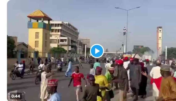 Vehicle Set Ablaze As Fresh Protest Rocks Kano