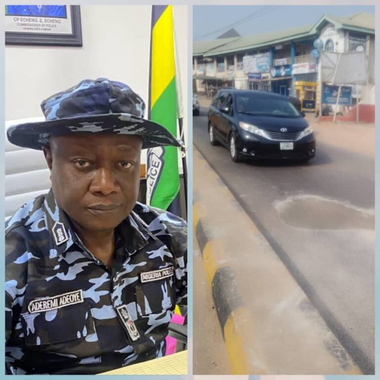 Persistent  Gridlock: Anambra Police Commissioner Sacrifices Night Sleep to Repair Failed Road Portions