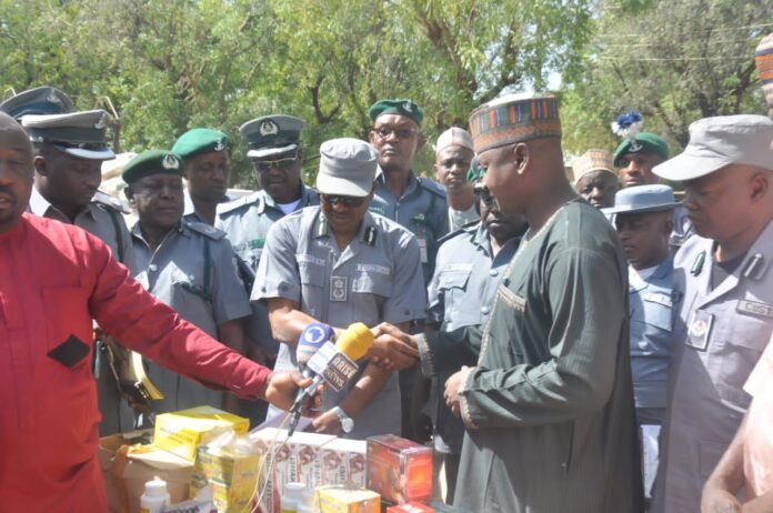 NCS  seizes 1,198 Cartons of unregistered Drugs, handed over to NAFDAC