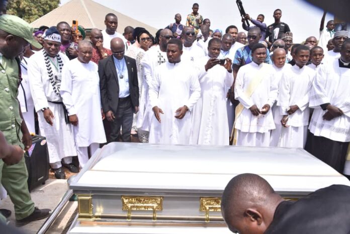 Benue: As late King Shuluwa is laid to rest, Banditry must end in Sankera - Alia warns