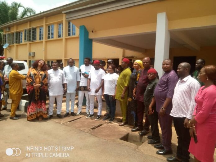 Ebonyi state House Assembly Committee on LGA During the Visit
