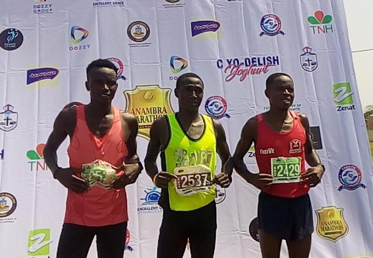 Plateau State Born Athlete Emerges Winner Of Anambra Marathon Race