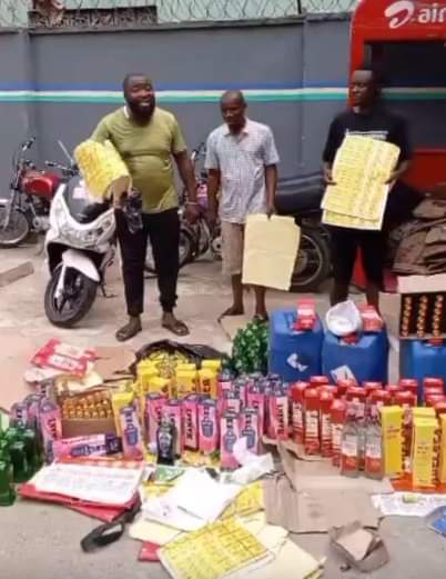 Four Arrested As Police Raid Fake Drinks Factory In Lagos