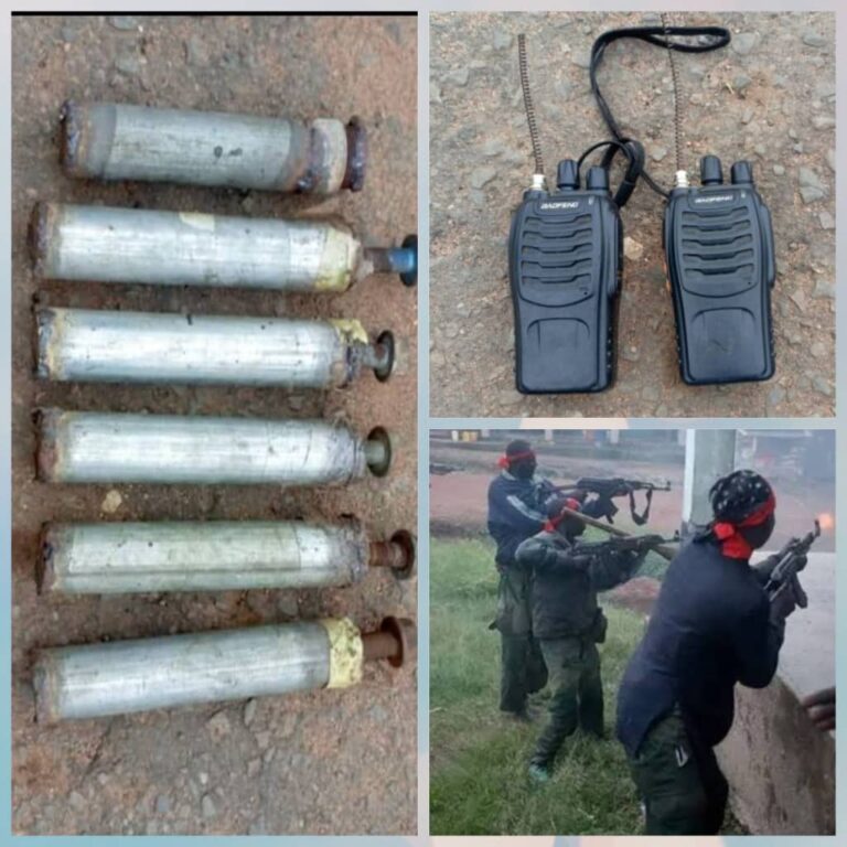 Bombs, Foodstuffs, Others Recovered, As Joint Security Raids, Destroys More Camps of Gunmen in Anambra