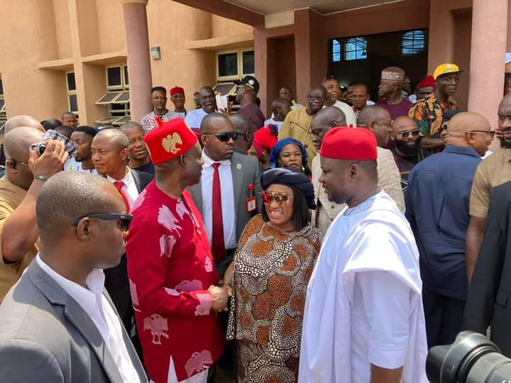 Soludo, Others Present As YPP Federal Lawmaker, Nnabuife, Goes for Thanksgiving over Election Victory