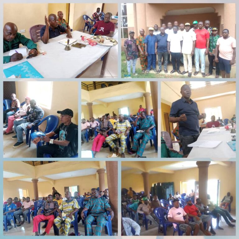 In Anambra, Ebenator New PG Presents Scorecard, As Community Holds Easter Meeting, Elects Youth Leadership