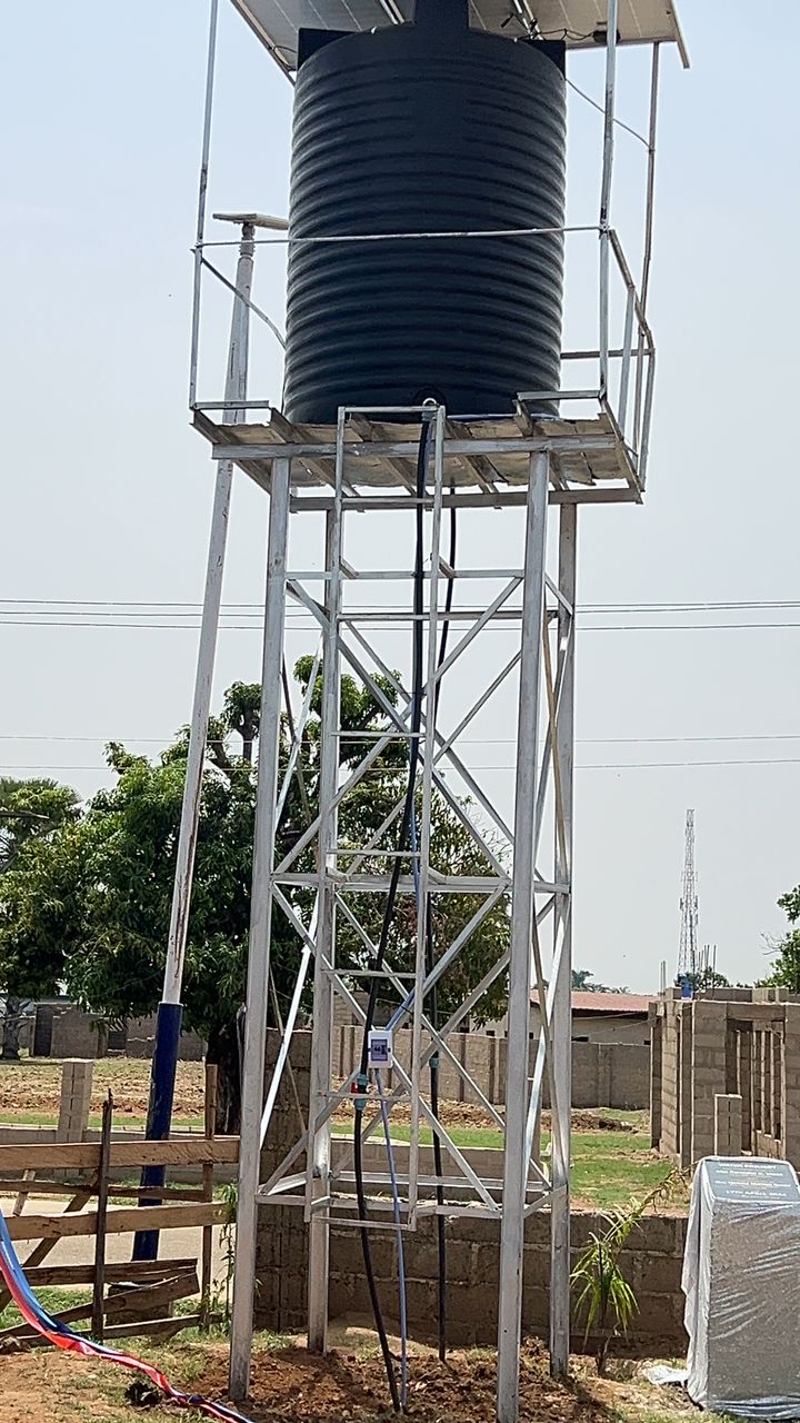 Defense chief’s wife commissions solar borehole in Southern Kaduna IDP camp