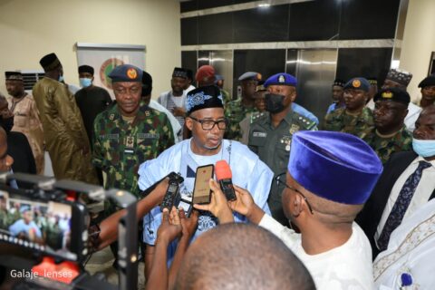 We'll work in tandem with NAF, other security agencies to foster good governance - Gov Bala Mohammed 