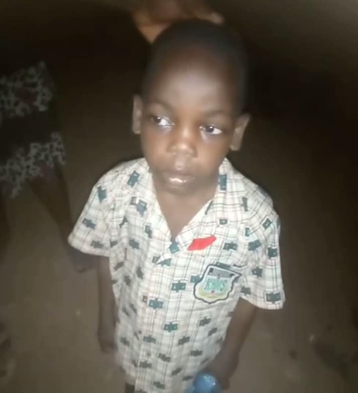 Help! Little Boy Misses Road After Attending Block Rosary in Anambra (Video)