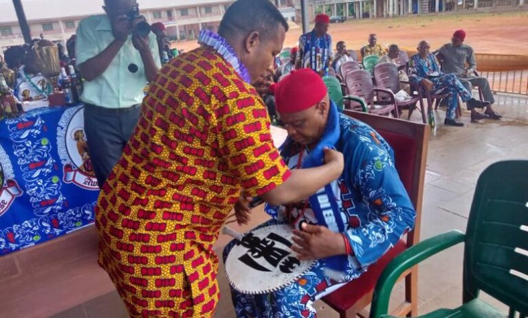 Anambra Journalist, Obeta Bags Chieftaincy Title from Catholic Church