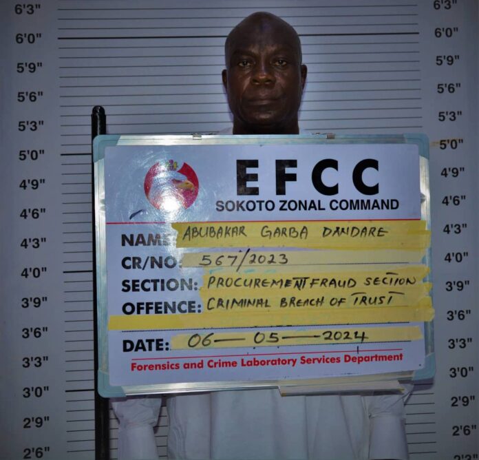 EFCC Arraigns Former Court Registrar in Sokoto for N3.8m Fraud