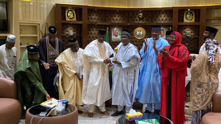 Governor Bala Mohammed receives award of excellence