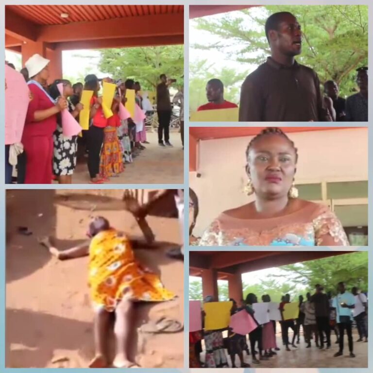 Anambra Community Protests, As Step-Son Allegedly Murders 69-Year-Old Widow, Govt Assures Justice (Video)