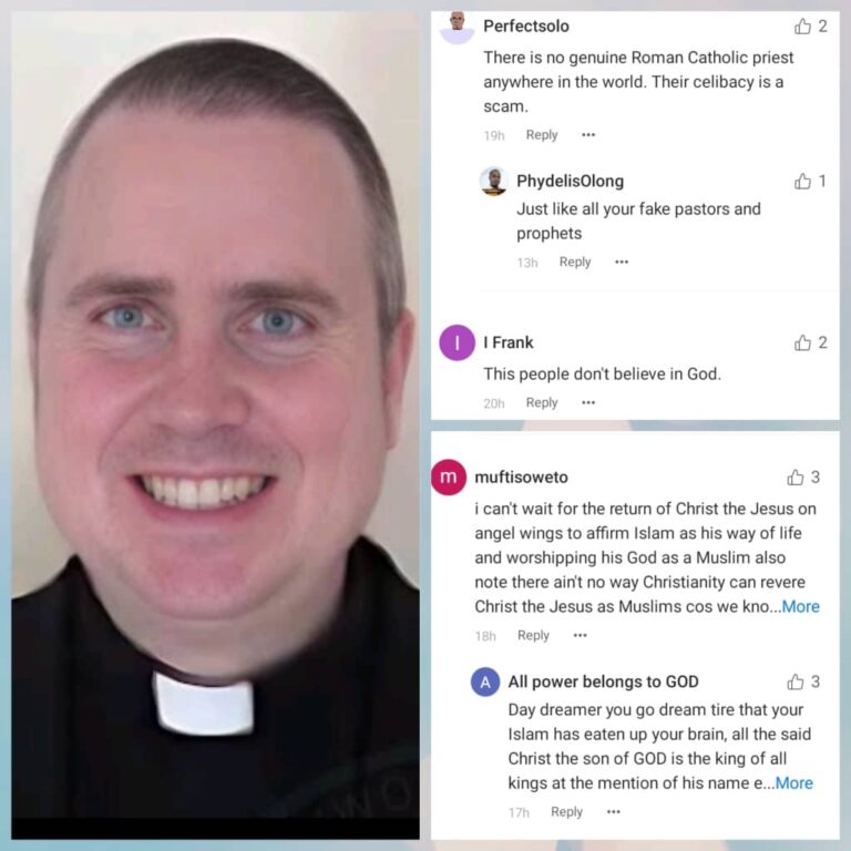 Outrage, As Catholic Priest Tells Congregation That Jesus Died with Erection