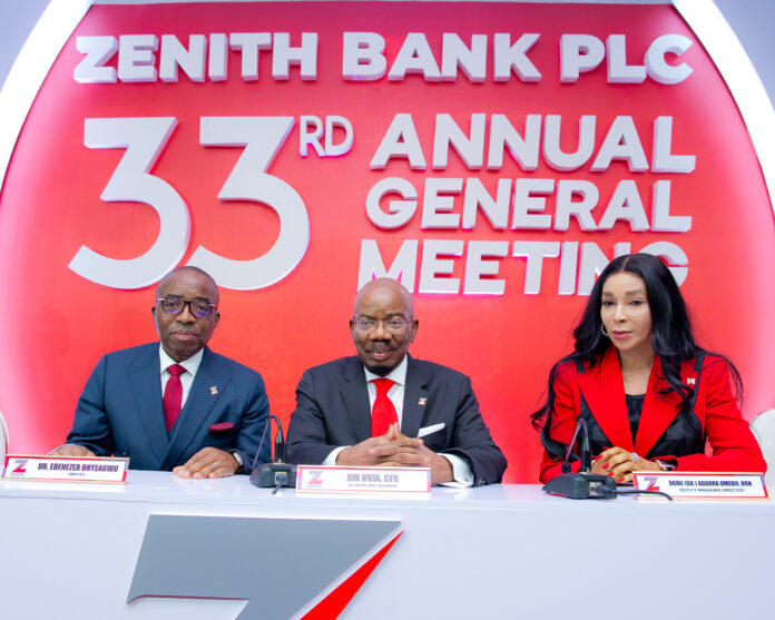 Zenith Bank Delivers On Promise Of Shareholders Value With Record Dividend Payout Of N125.59 Billion