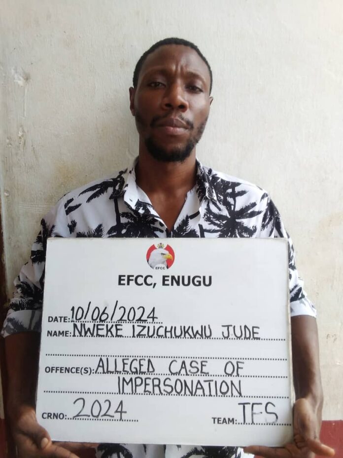 Fake EFCC Staff Docked for Alleged N1.1million Fraud in Enugu