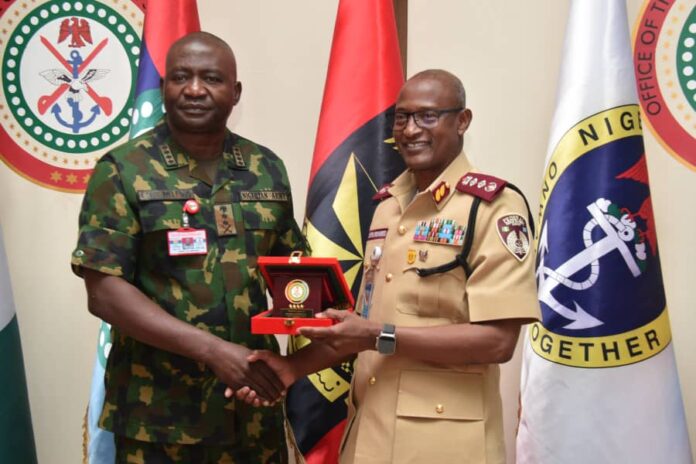 Corps Marshal Shehu Mohammed Visits Chief Of Defence Staff, Seeks Better Synergy And Collaboration For Greater Performance