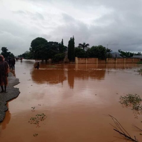 Flood submerged 100houses, farmlands in Bauchi