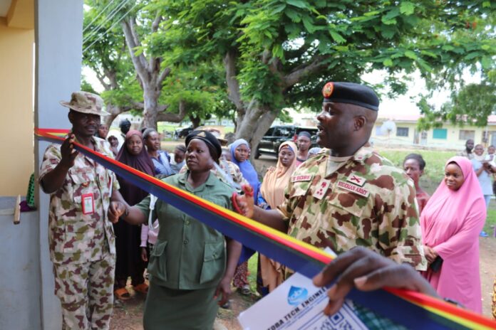 GOC commissions Soldiers Quarters in Bauchi