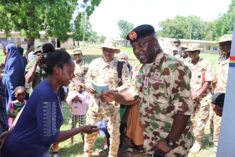 GOC commissions Soldiers Quarters in Bauchi