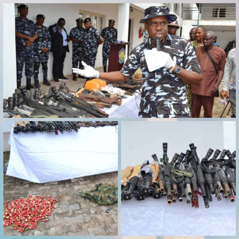 Anambra Police Arrest Over 200 Suspects, Recover 1,644 Bullets, Others, As CP Itam Presents 2-Month Scorecard
