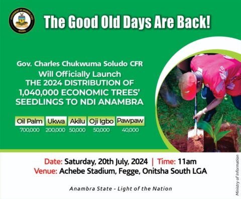 Tree Planting: Igwe APGA Hails Gov Soludo 