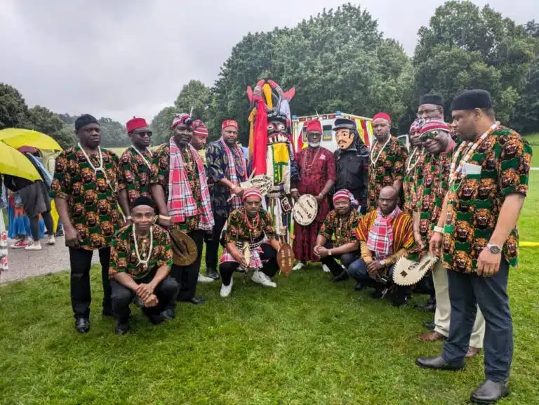 Anambra Citizens in Germany Thrill the World with Their Masquerade At Munich Immigrants Cultural Festival