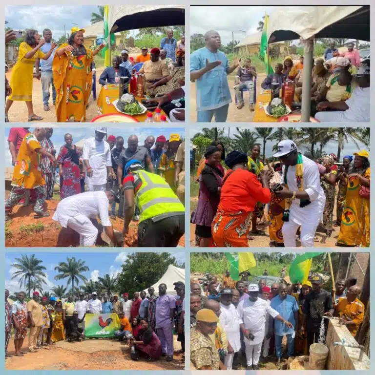 Nnewi South TC Chairman, Ezeogidi, Flags Off Multiple Projects in One Day, Restates Commitment to Grassroots Development