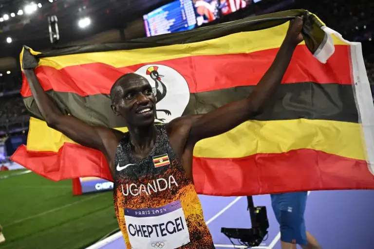 Uganda’s Cheptegei wins men’s 10,000m gold at Paris Olympics 2024