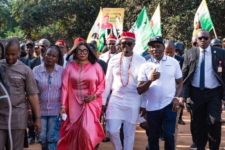 Philanthropist Ezeonu, Wife Continue to Do Wonders in Nnobi, As Soludo Commissions Latest Batch of Infrastructures