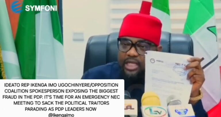 CUPP Blasts PDP National Leadership over Anti-Party Activities, Blames Govs for Their Egregious Silence (Video)