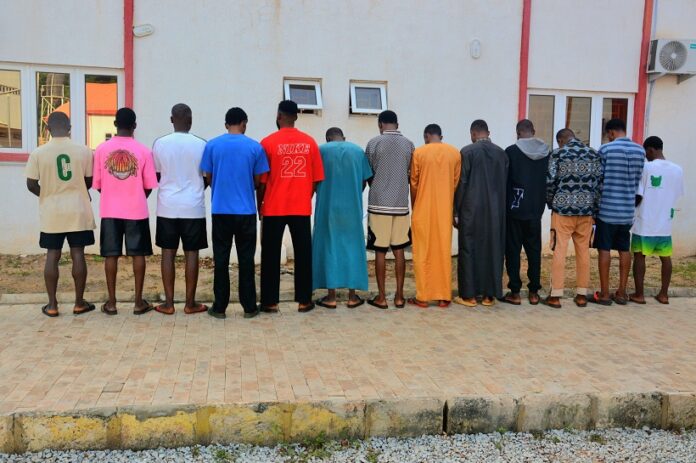 EFCC Arrests 13 Suspected Internet Fraudsters in Sokoto