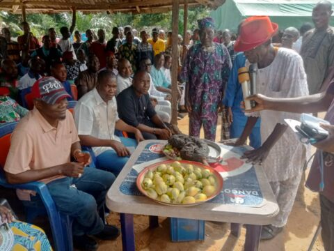 Ogah Reiterates Commitment Towards Education, Donates #5million For School Construction