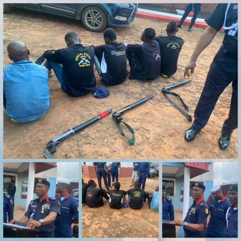 In Anambra, Fake Security Men Arrested for Blocking Road, Using Gun to Extort Motorists