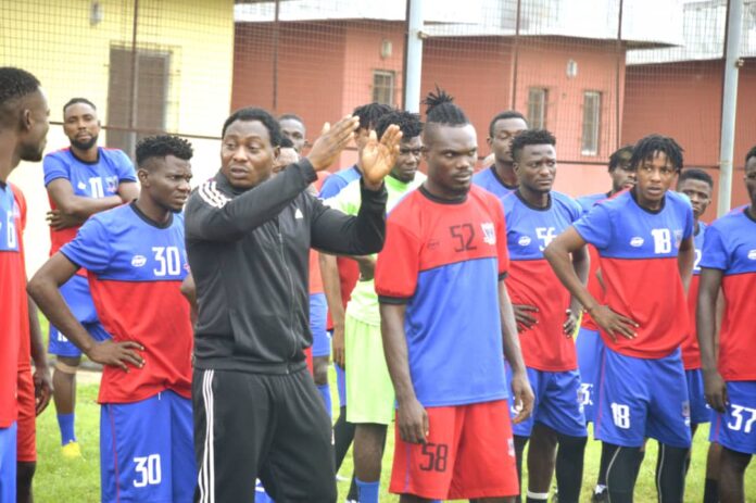 Daniel Amokachi resumes duty as Lobi Stars FC TA, pledges 120 percent commitment