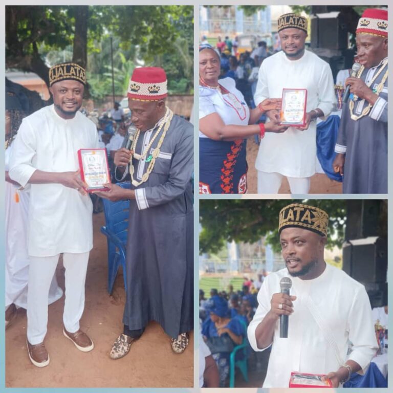 Anambra Philanthropist Bags ‘Friend of the Holy Spirit’ Award